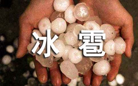 冰雹作文600字六篇