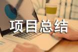 项目总结报告英文