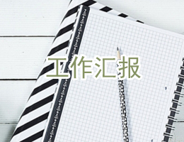 工作汇报 工作汇报